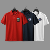 Pack Of 3 Polo With Front Embroidery Logo