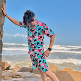 Short Printed Tracksuit For Men (ST-15)