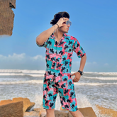 Short Printed Tracksuit For Men (ST-15)