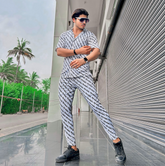 Stylish printed tracksuit for men (ST-10)