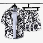 Short printed tracksuit for men (ST-01)