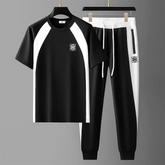 Raglan Style Tracksuit With Paneling Trouser