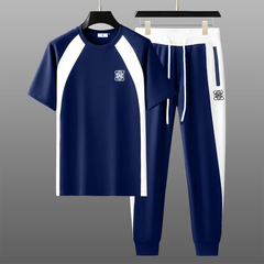 Raglan Style Tracksuit With Paneling Trouser