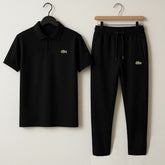 Classic Fit Piqué Polo track suit Breathable, Stylish & Versatile