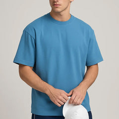 Essential Drop Shoulder Cotton Tee – Effortlessly Cool, All-Day Comfort