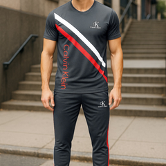 Men's Front 2 Strip Tracksuit