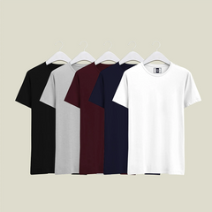 Pack of 5 Crew Neck T-Shirt