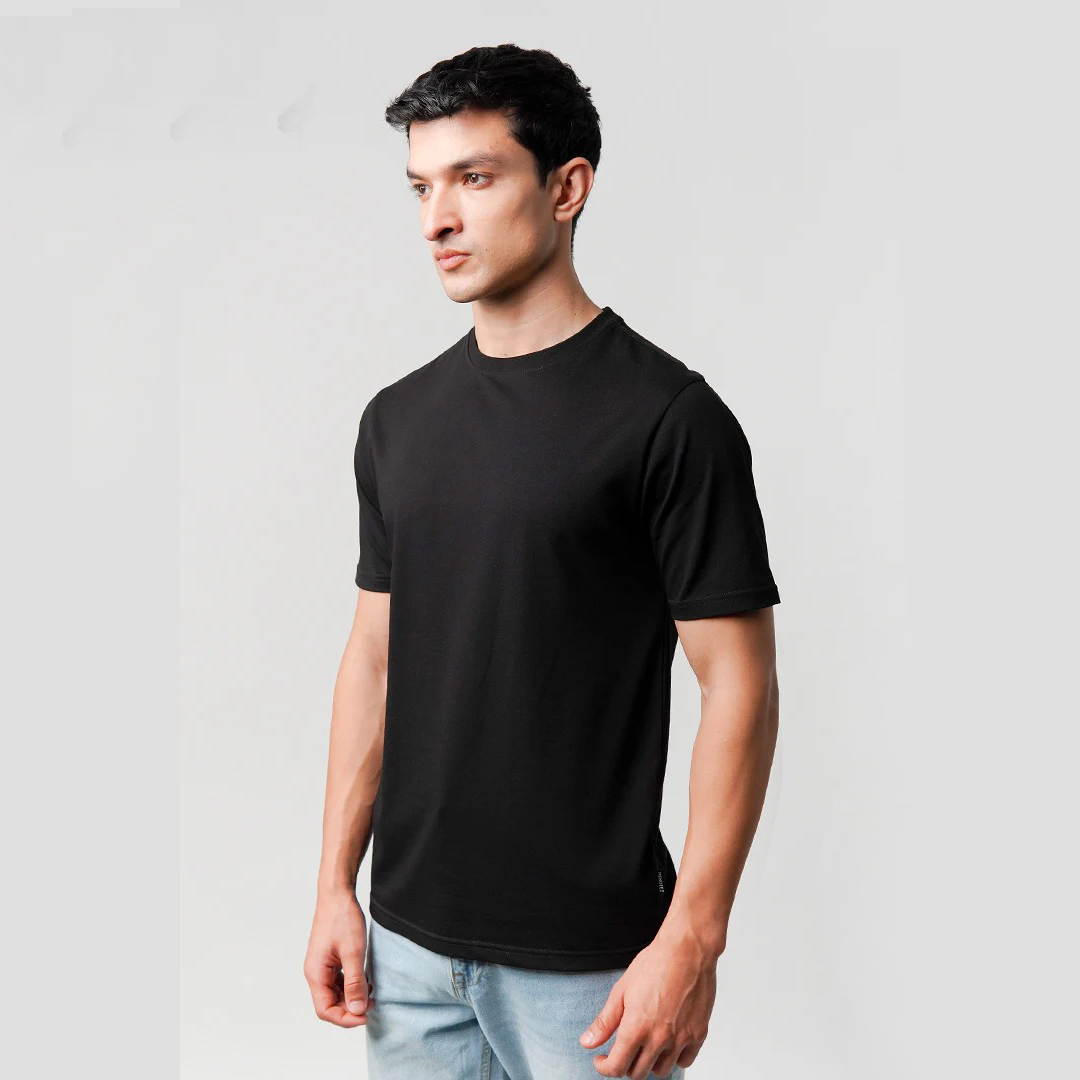 Bundle of 5 Round Neck Basic Tees