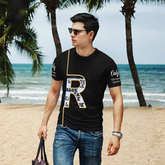 Men's Half Sleeves Printed T-shirt